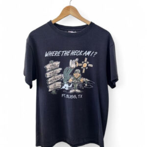 1990s Desert Where the Heck Am I_ Texas T Shirt