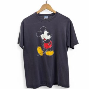 90s Mickey Mouse Disney Black T-shirt