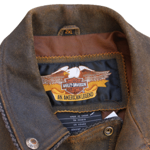 Vintage Harley Leather Jacket - Image 4