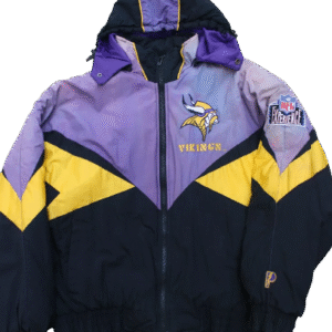 minnesota vikings 90s pro player windbreaker jacket - Image 4