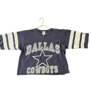 90s dallas cowboys cropped t-shirt