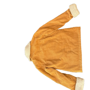 70s enchant brown corduroy sherpa jacket - Image 5