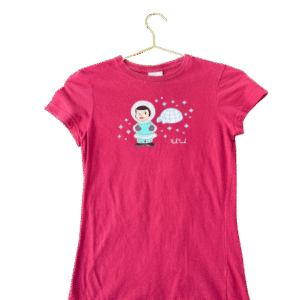 80s women's rlf cartoon igloo baby tee